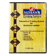 DVD, SET OF 3  WOOD, LEATHER & FINISHING